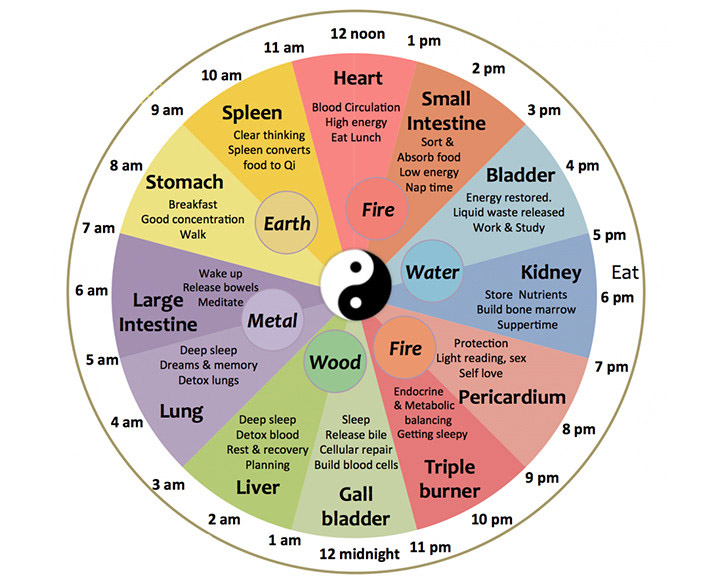 Chinese Medicine Face Reading Chart