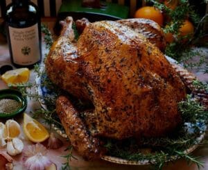 A Very Chalkboard Thanksgiving: Sustainable Turkeys + A Dry Brine Recipe From Flamingo Farms