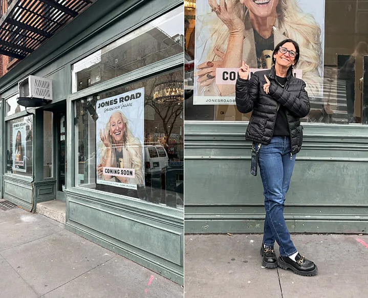 jones road and bobbi brown in new york city
