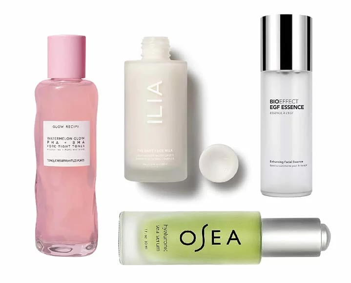 layering skin care products