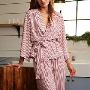 Lake DreamKnit Kimono Pajama Set