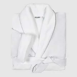 FluffCo Hotel Bathrobe