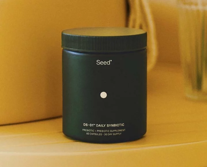 Bottle of Seed DS-01® Daily Synbiotic 