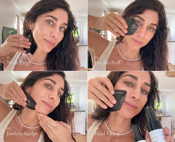 Inside the Flow: A Guide to Lymphatic Drainage Using Gua Sha