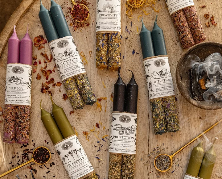 Call In Protection, Love, Intuition, Prosperity, and Creativity with Five Sacred Candles