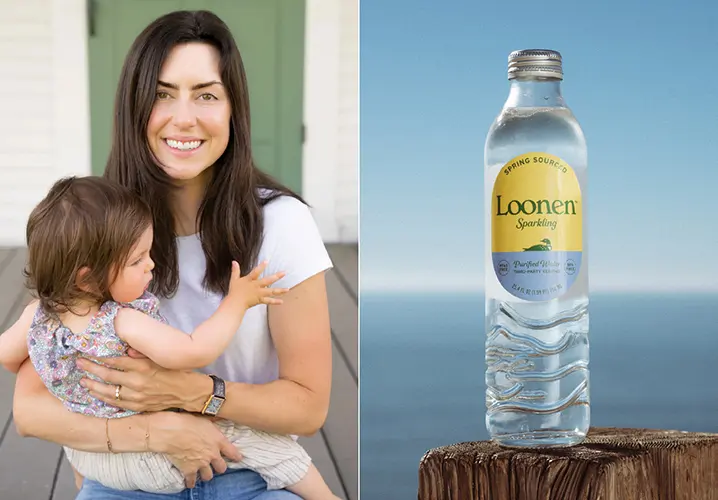 clean bottled water