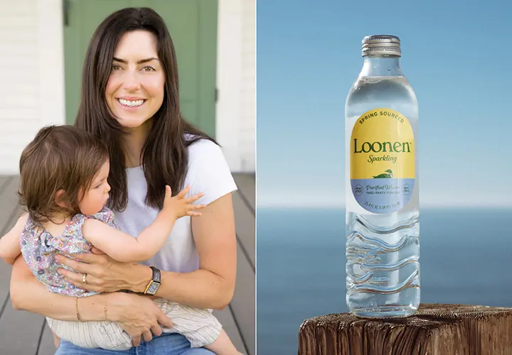 clean bottled water