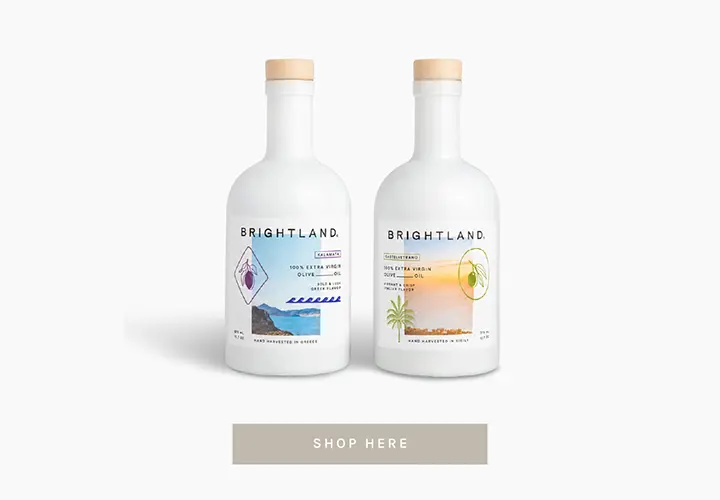 Brightland The Mediterranean Duo olive oil two-bottle set