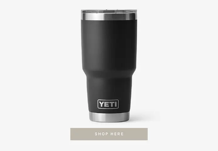 YETI Rambler 30 oz tumbler with MagSlider lid in black