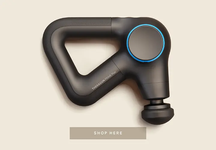 Therabody Theragun Prime Plus percussive massage gun in black