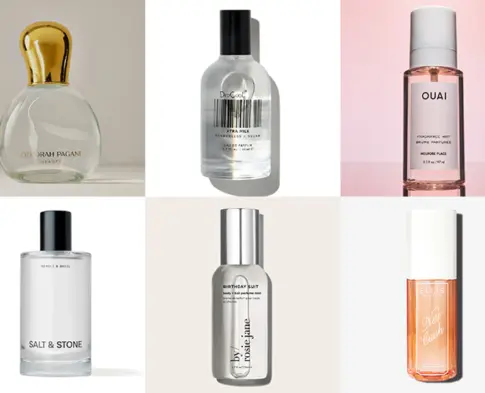 best hair and body mists