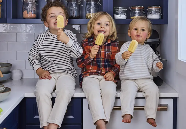 orange vanilla pops