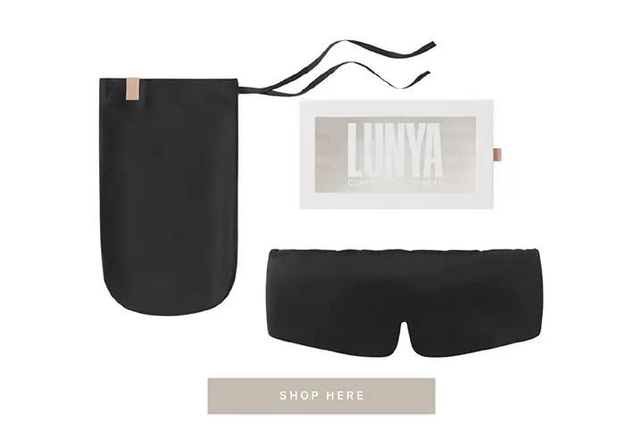 Lunya Weighted Silk Sleep Mask