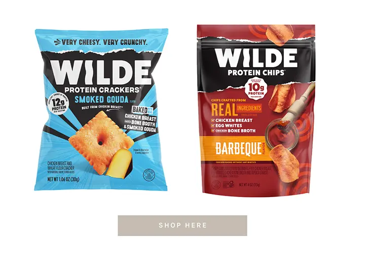 WILDE Protein Chips and Protein Crackers