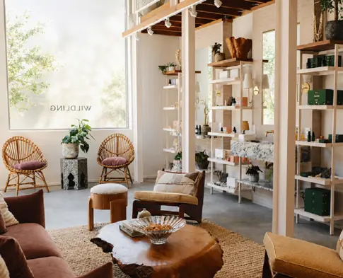 Interior of Wildling Studio in Santa Monica