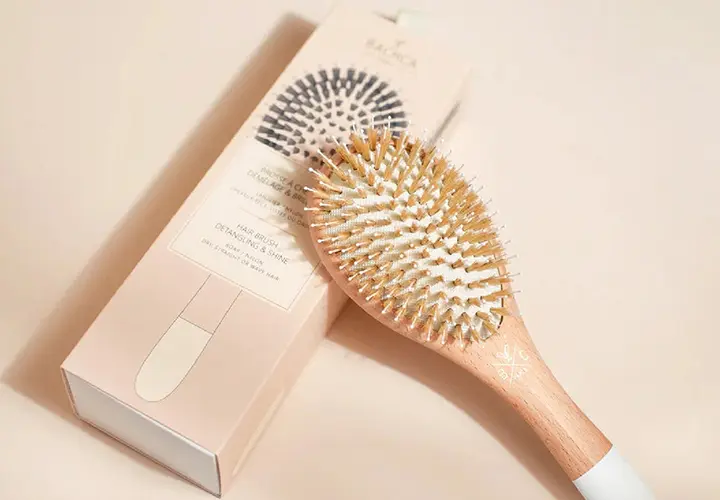 Bachca Sleek Back Brush for Easy Polished Hairstyles