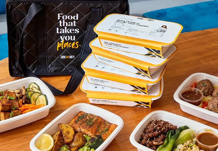 Fresh chef-crafted CookUnity meals prepared by award-winning restaurant chefs.